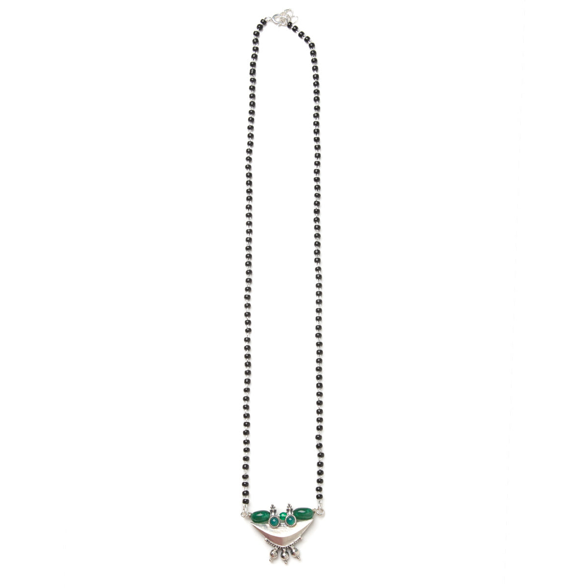 uroo silver mangalsutra by moha