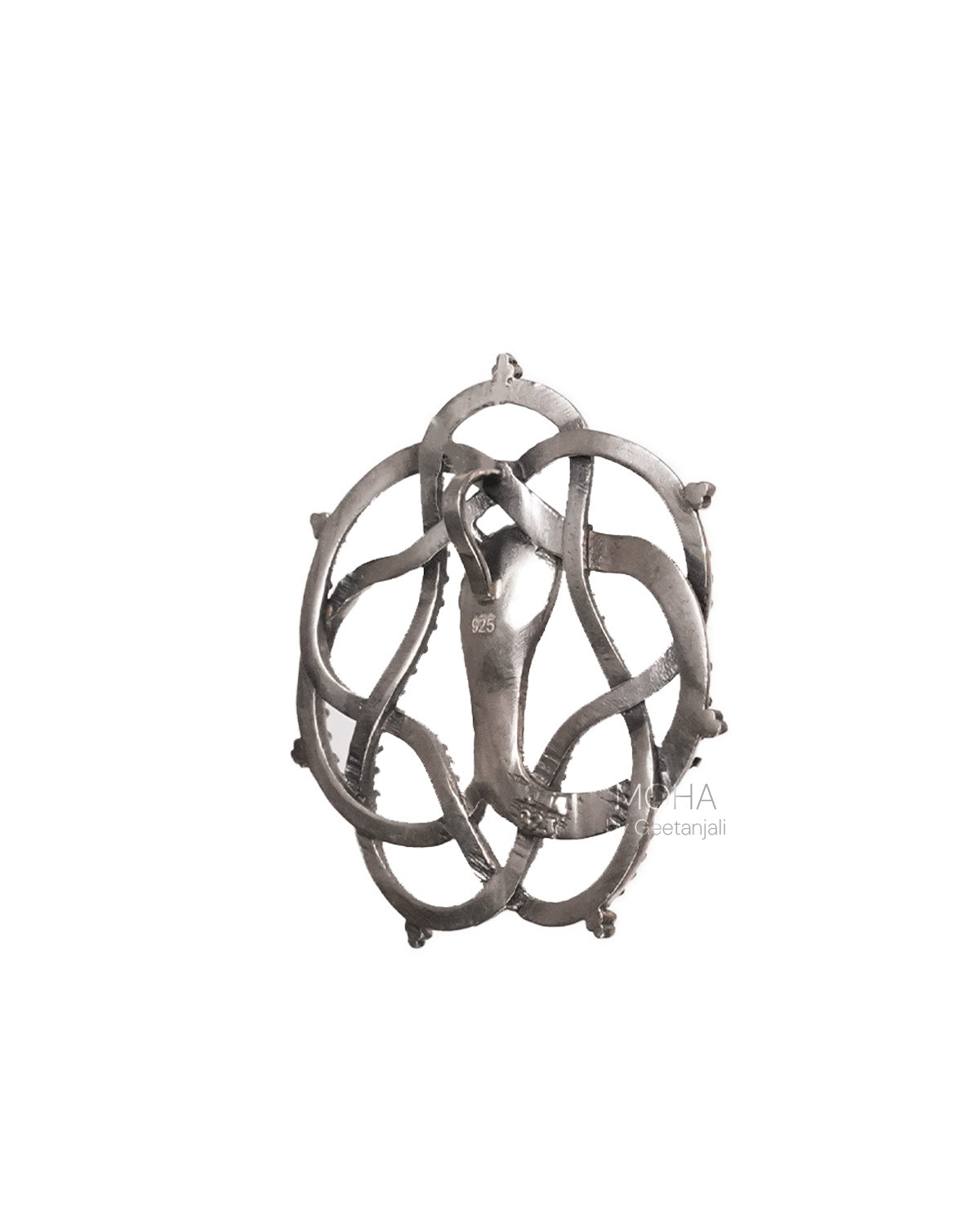 Vasuki Silver Pendant by MOHA (Only Pendant)