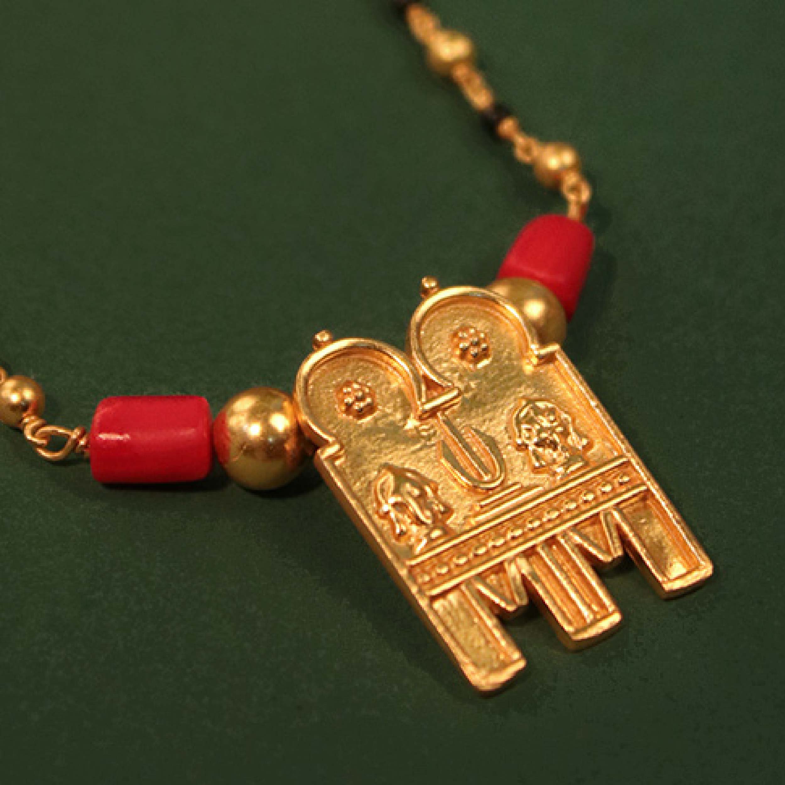 venkatesh taali mangalsutra gold plated by moha