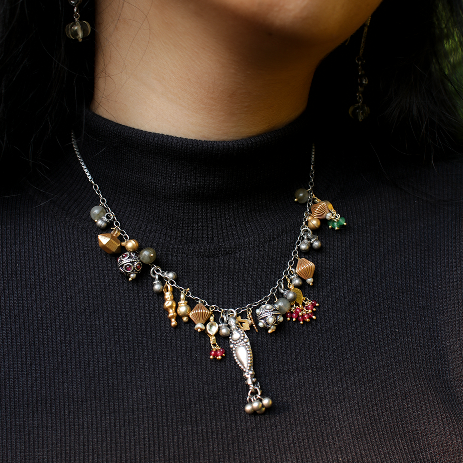 Venus Charms Link Necklace by MOHA