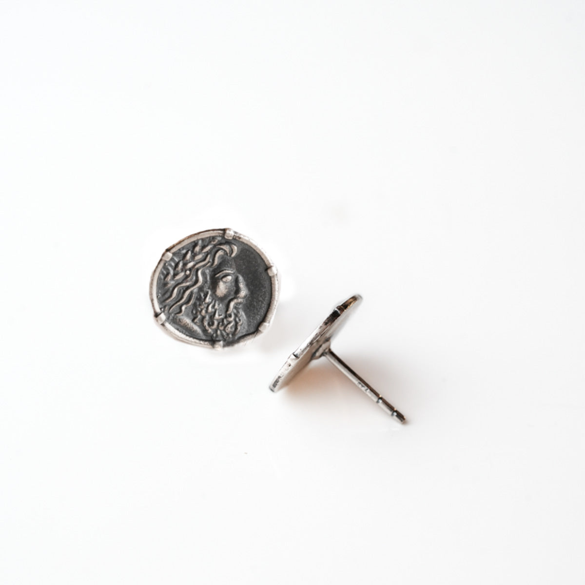 zeus silver earrings by moha