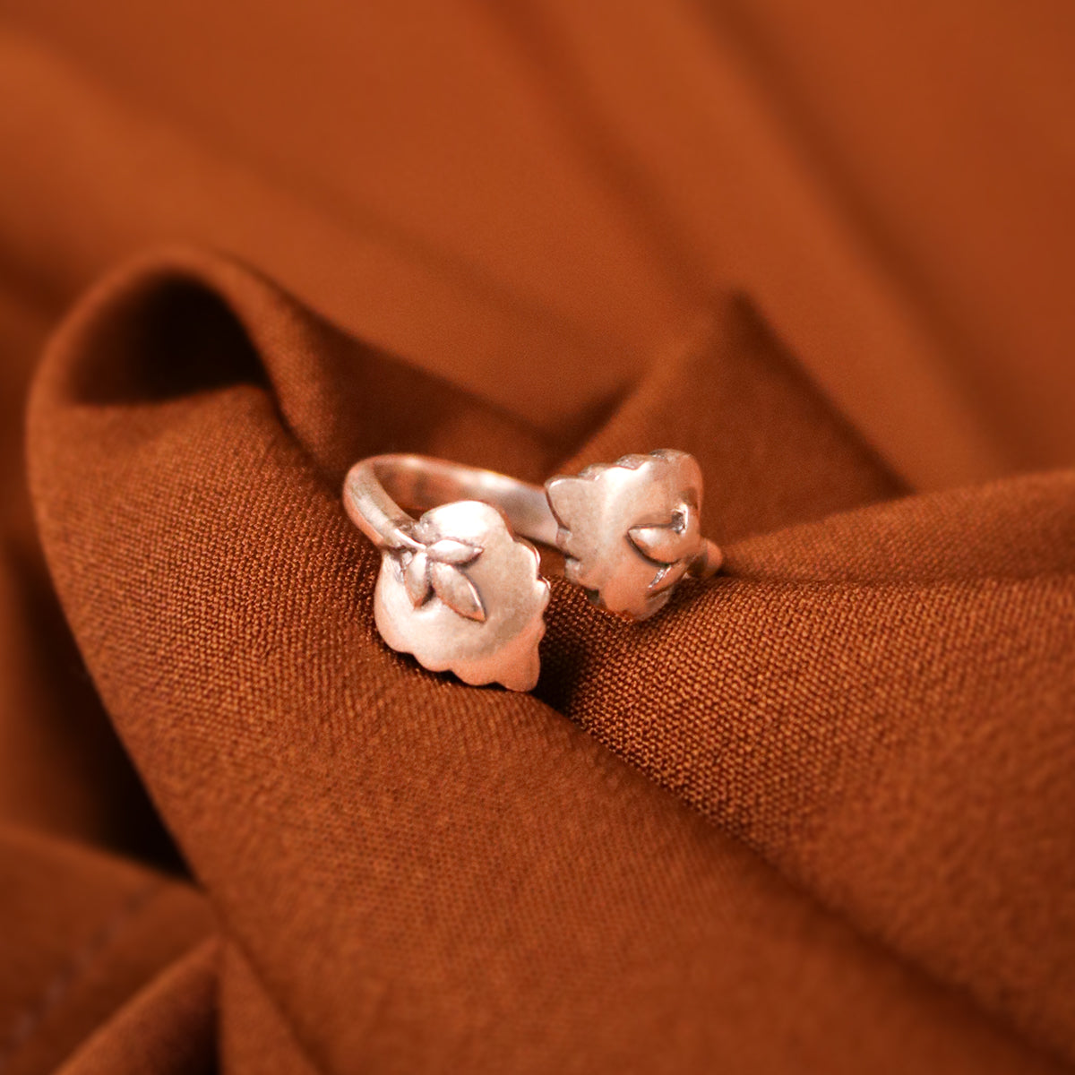 bela silver finger ring by moha