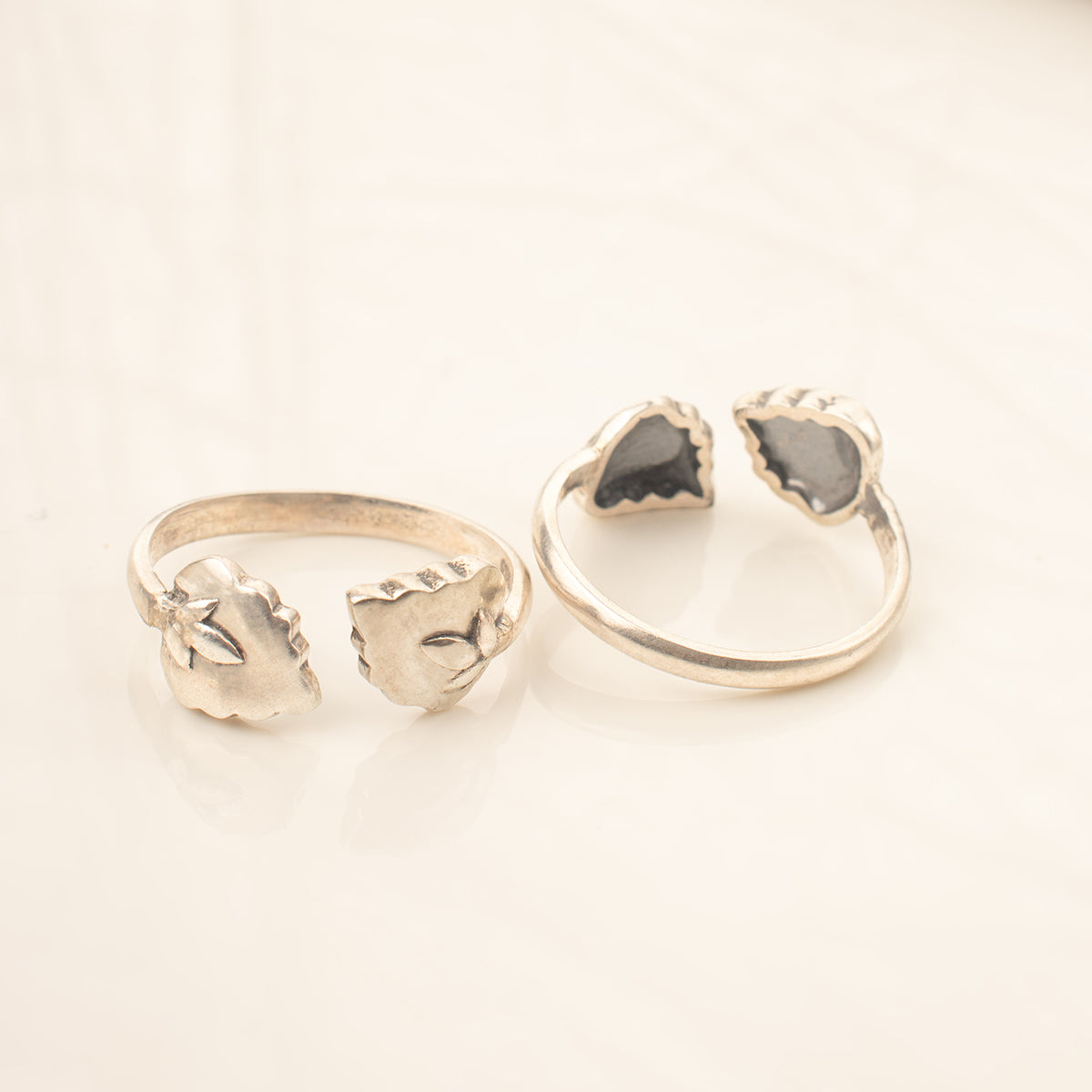bela silver finger ring by moha