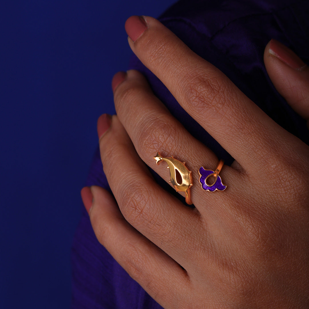 buti silver finger ring by moha