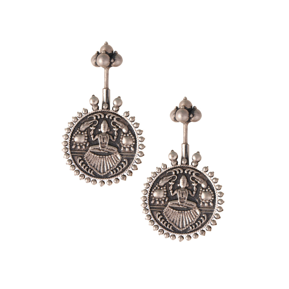 gajalaxmi silver bugadi pierced by moha