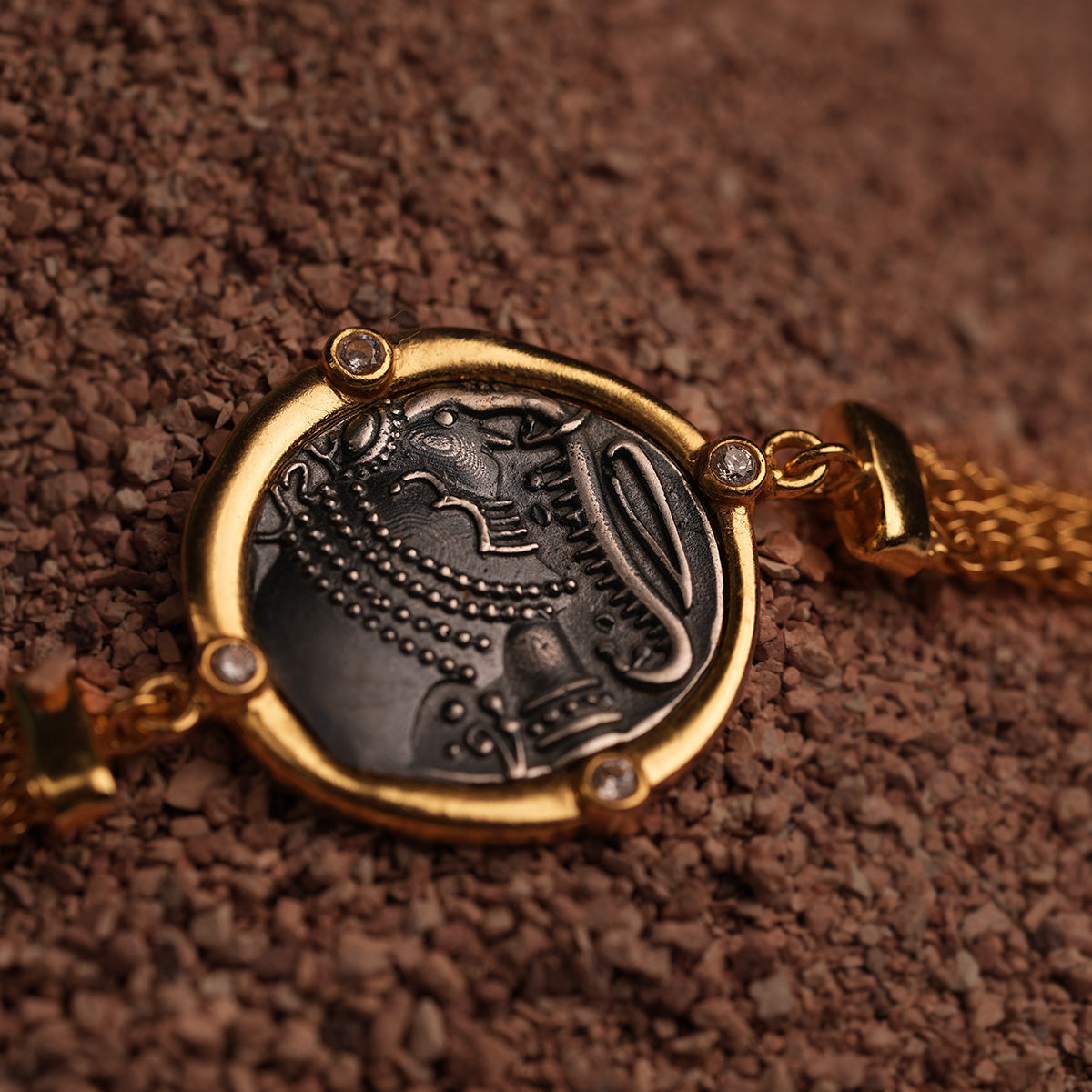 gajapati silver bracelet by moha