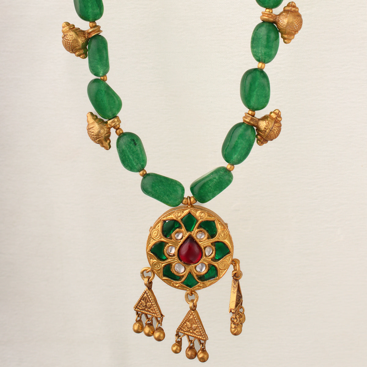 Nandini Silver Necklace by MOHA