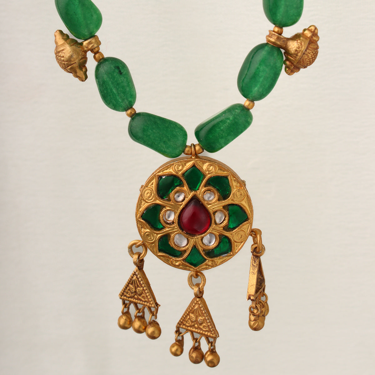 Nandini Silver Necklace by MOHA