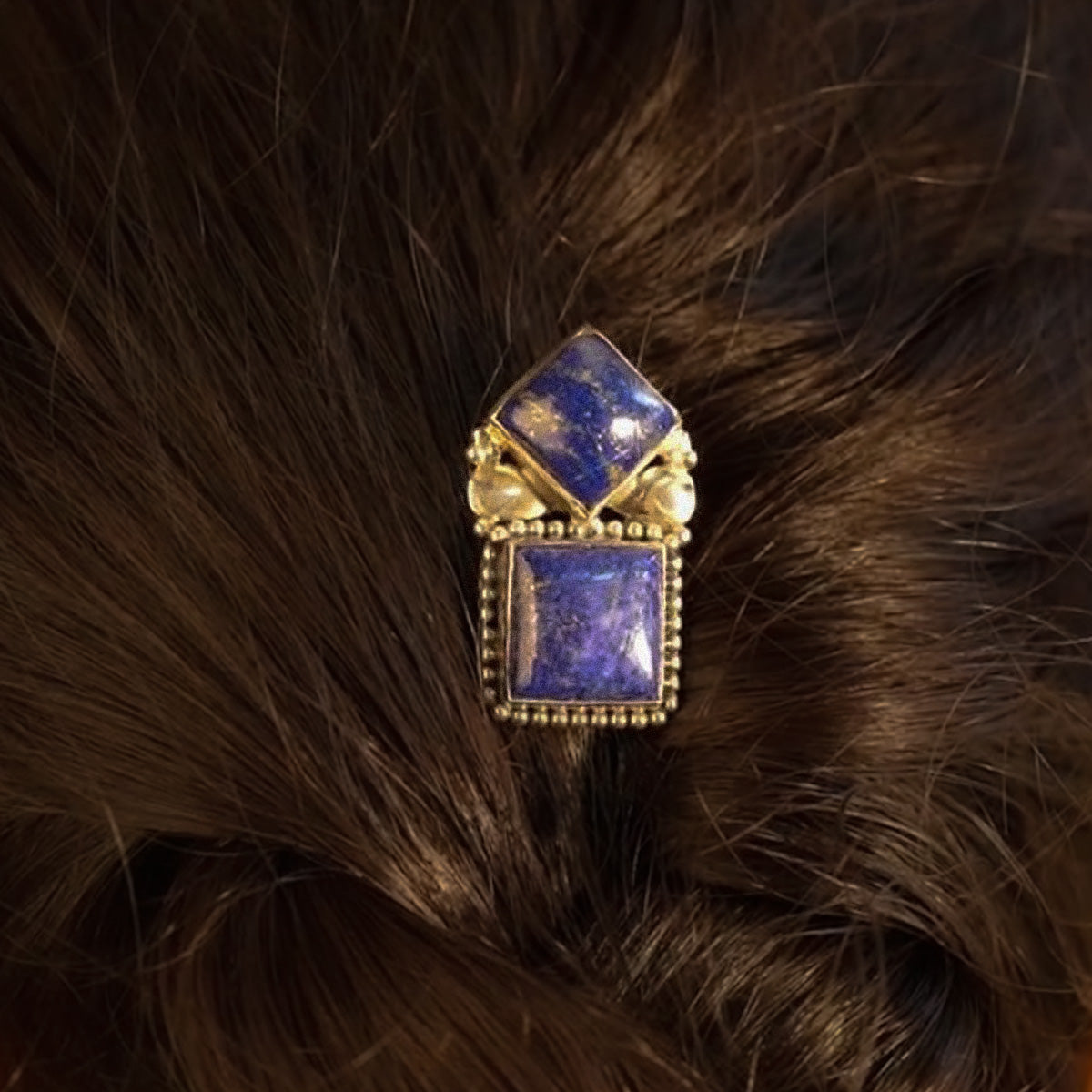 indrayani silver hairpin by moha