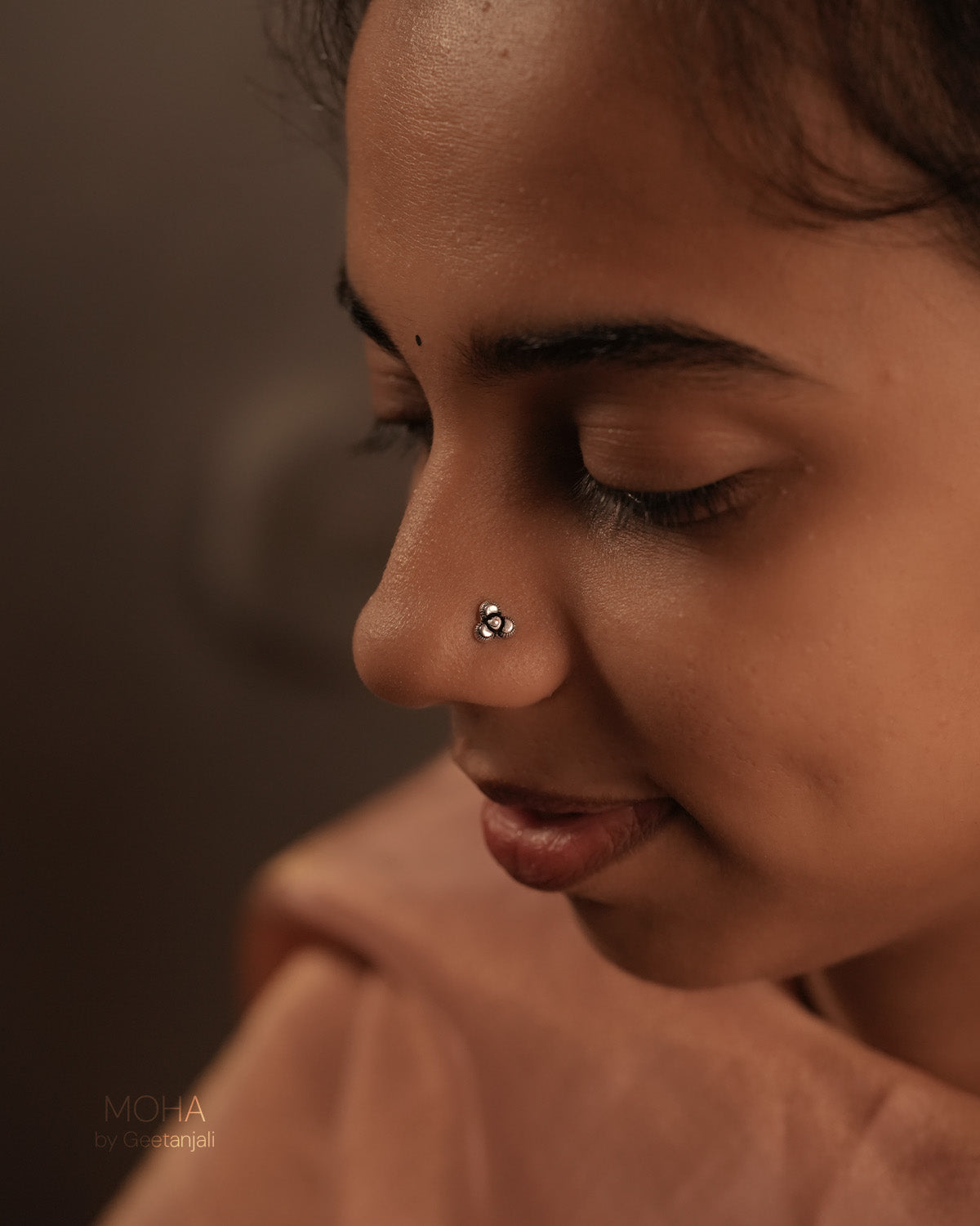 Indu Silver Nosepin by MOHA