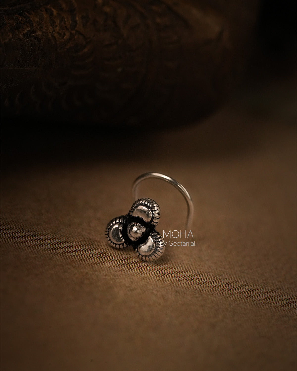 Indu Silver Nosepin by MOHA
