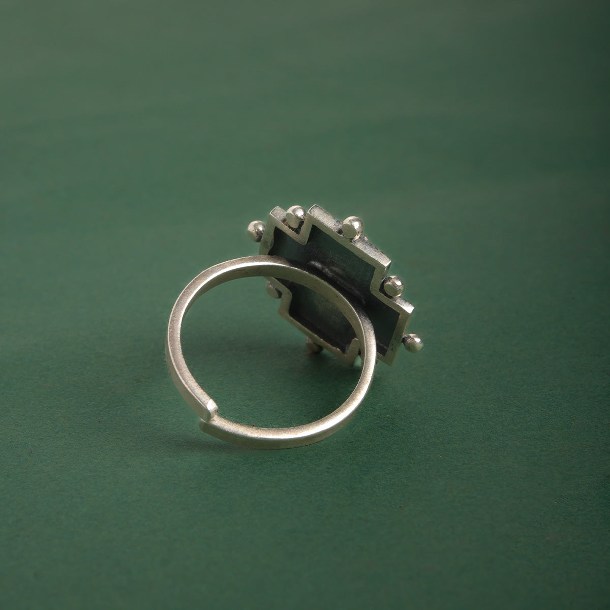 jhanki silver finger ring by moha