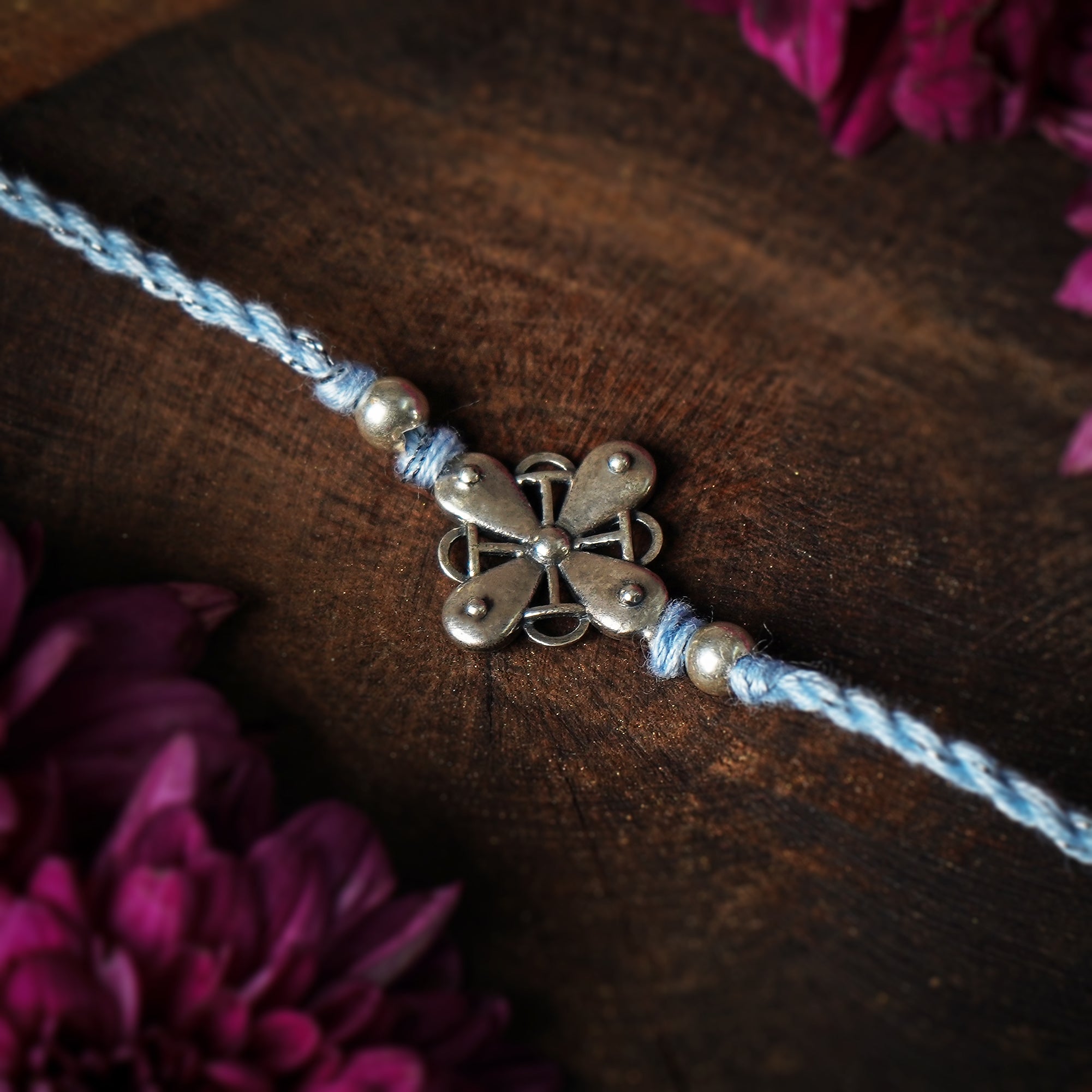 kairav silver rakhi by moha