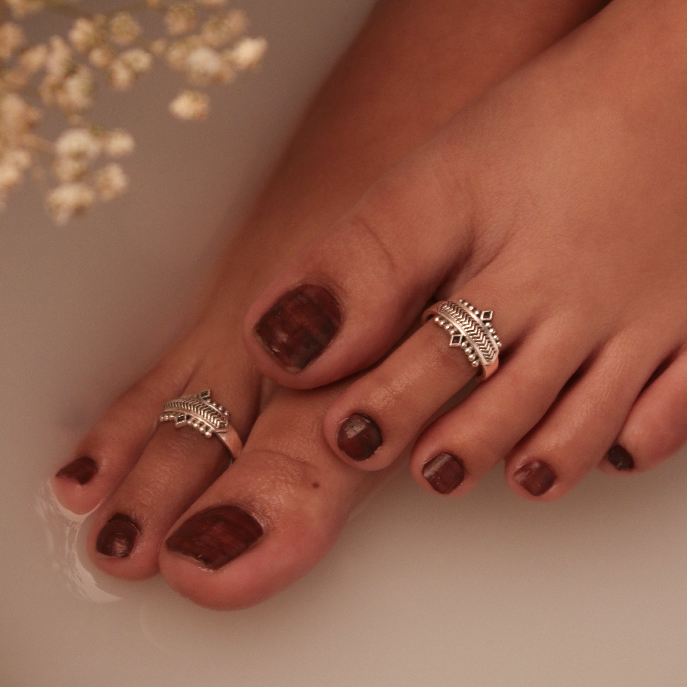 kalki silver toe ring by moha