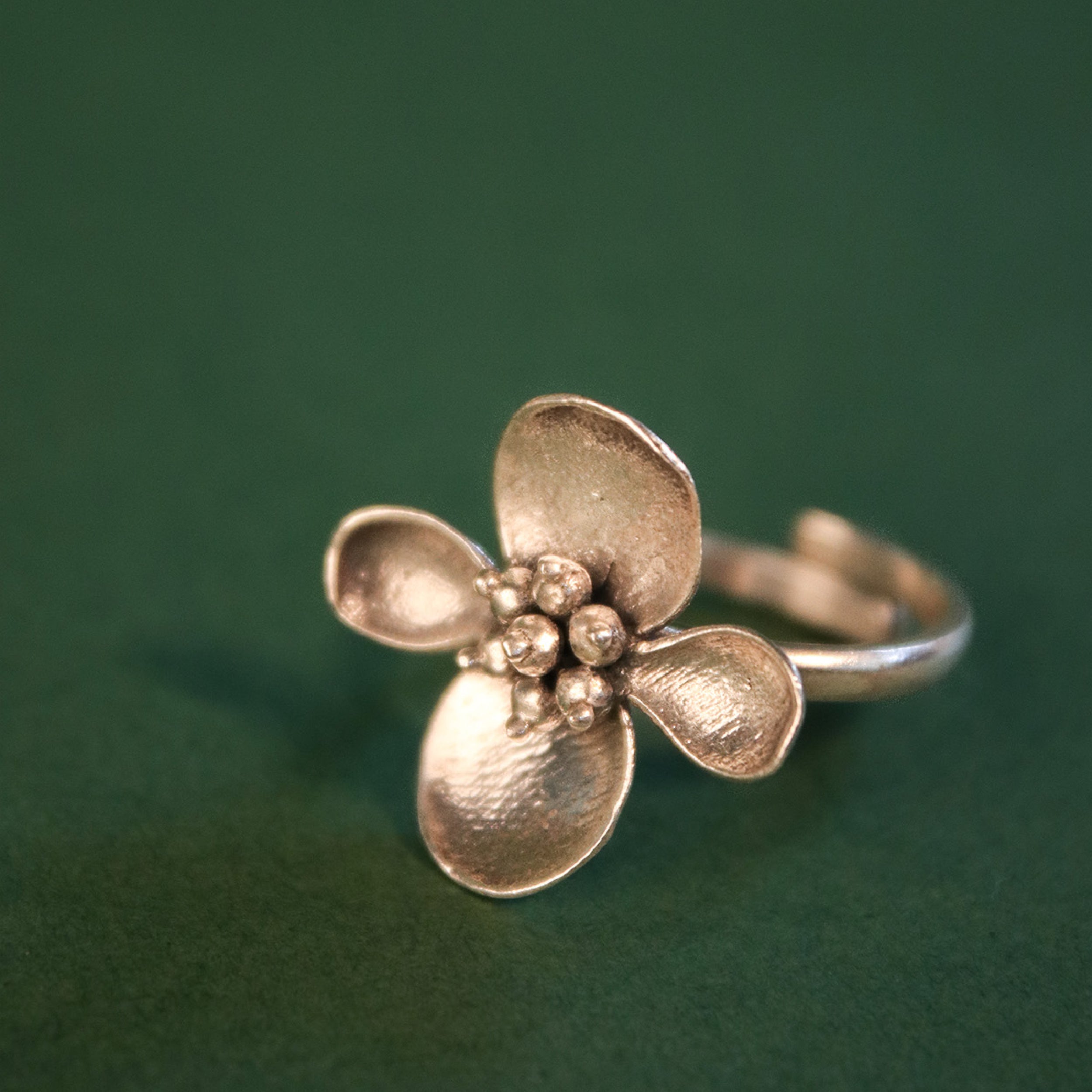 maya silver finger ring by moha
