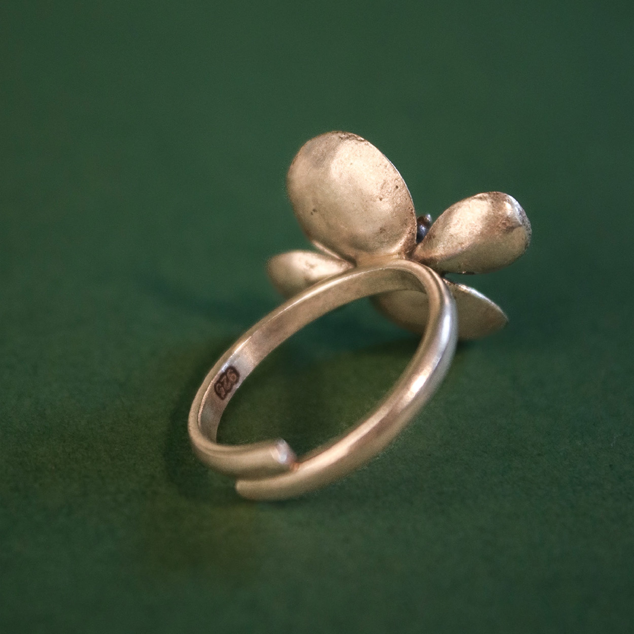 maya silver finger ring by moha