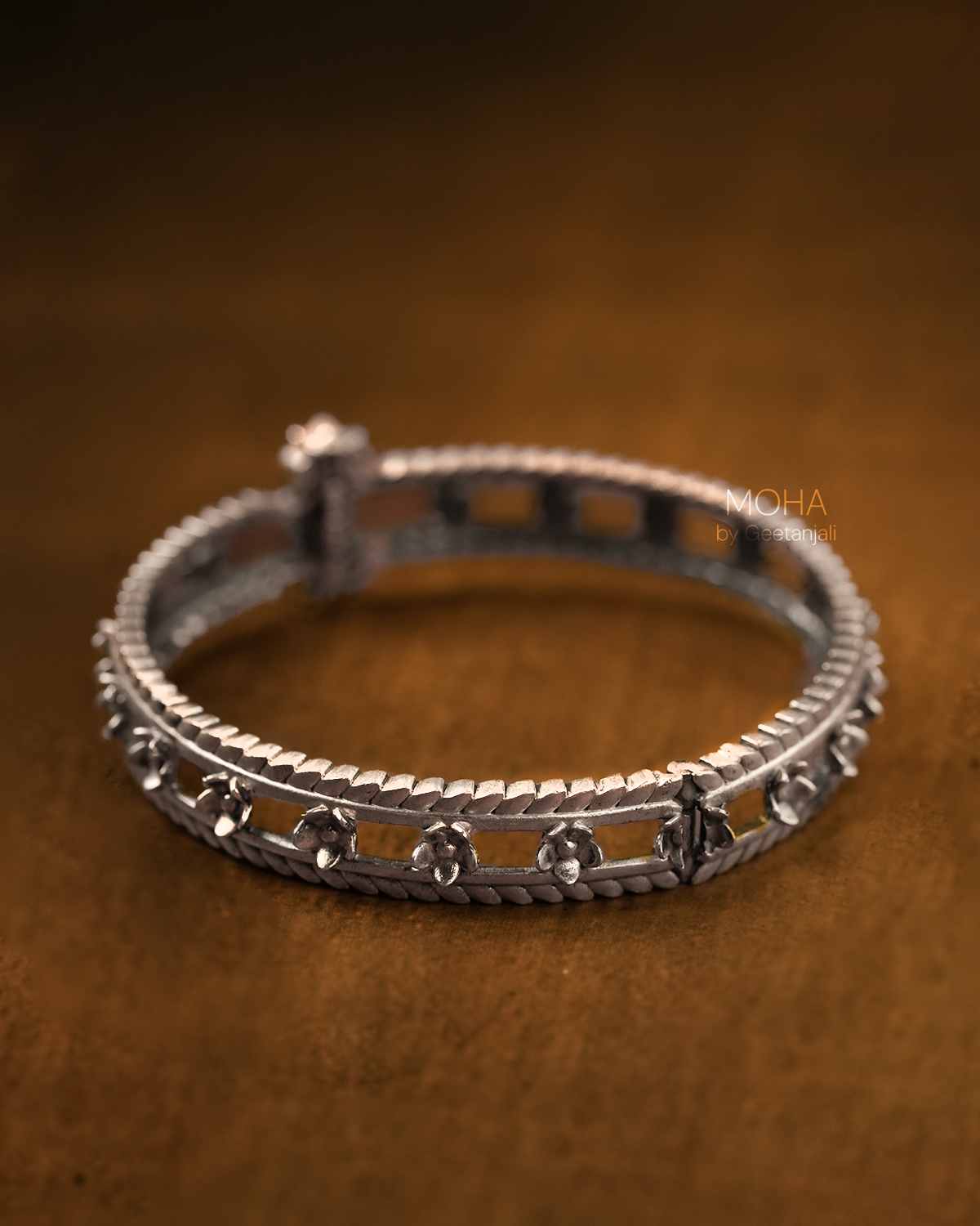 Morika Silver Bangle by MOHA