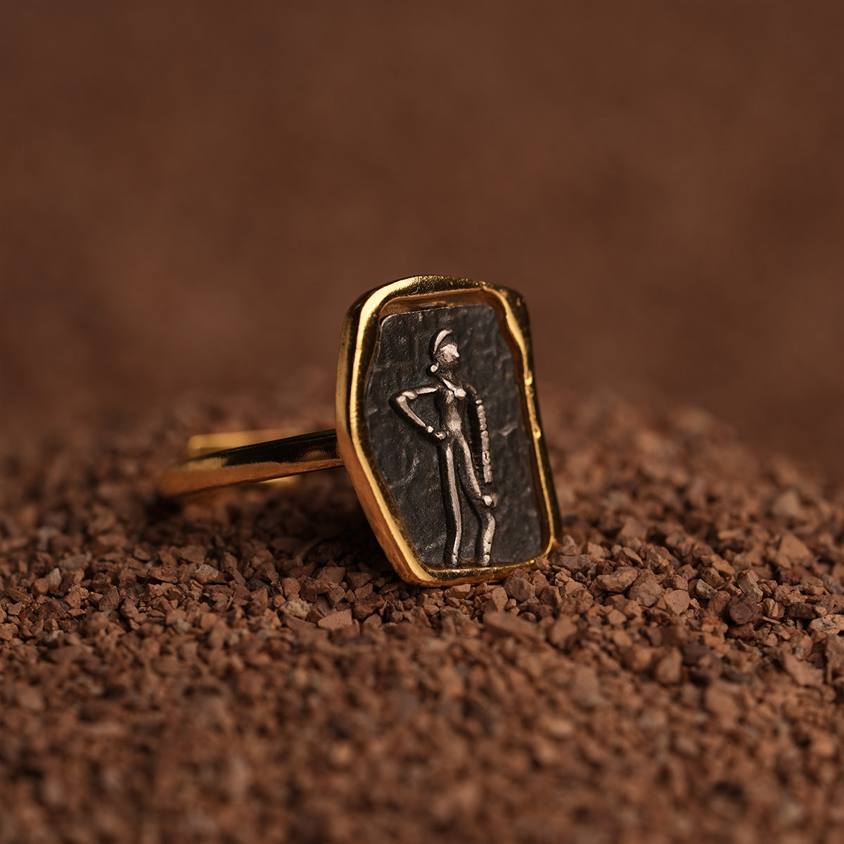 naari silver finger ring by moha