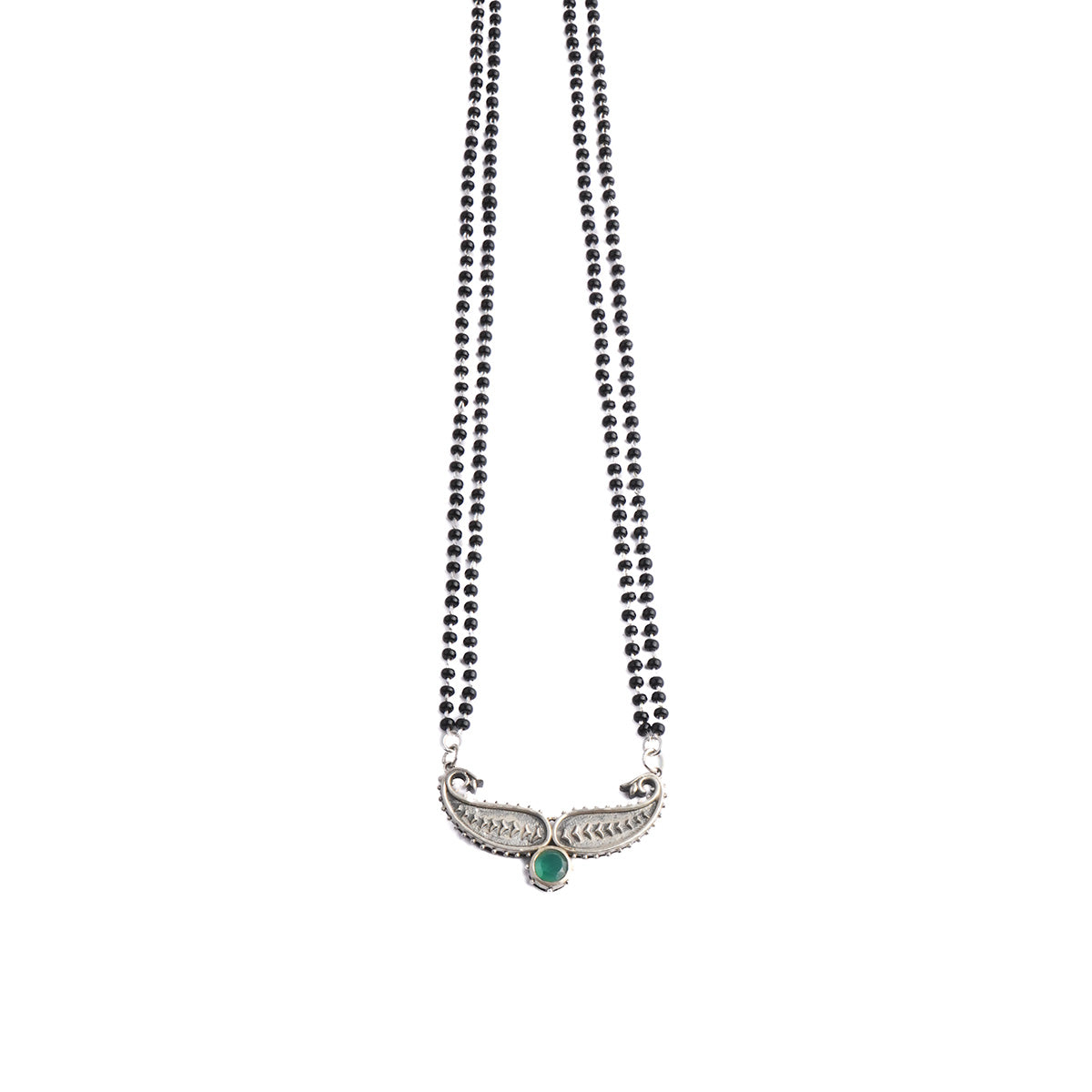 nitya silver mangalsutra by moha