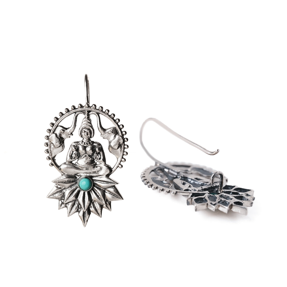 padmalakshmi silver earrings by moha