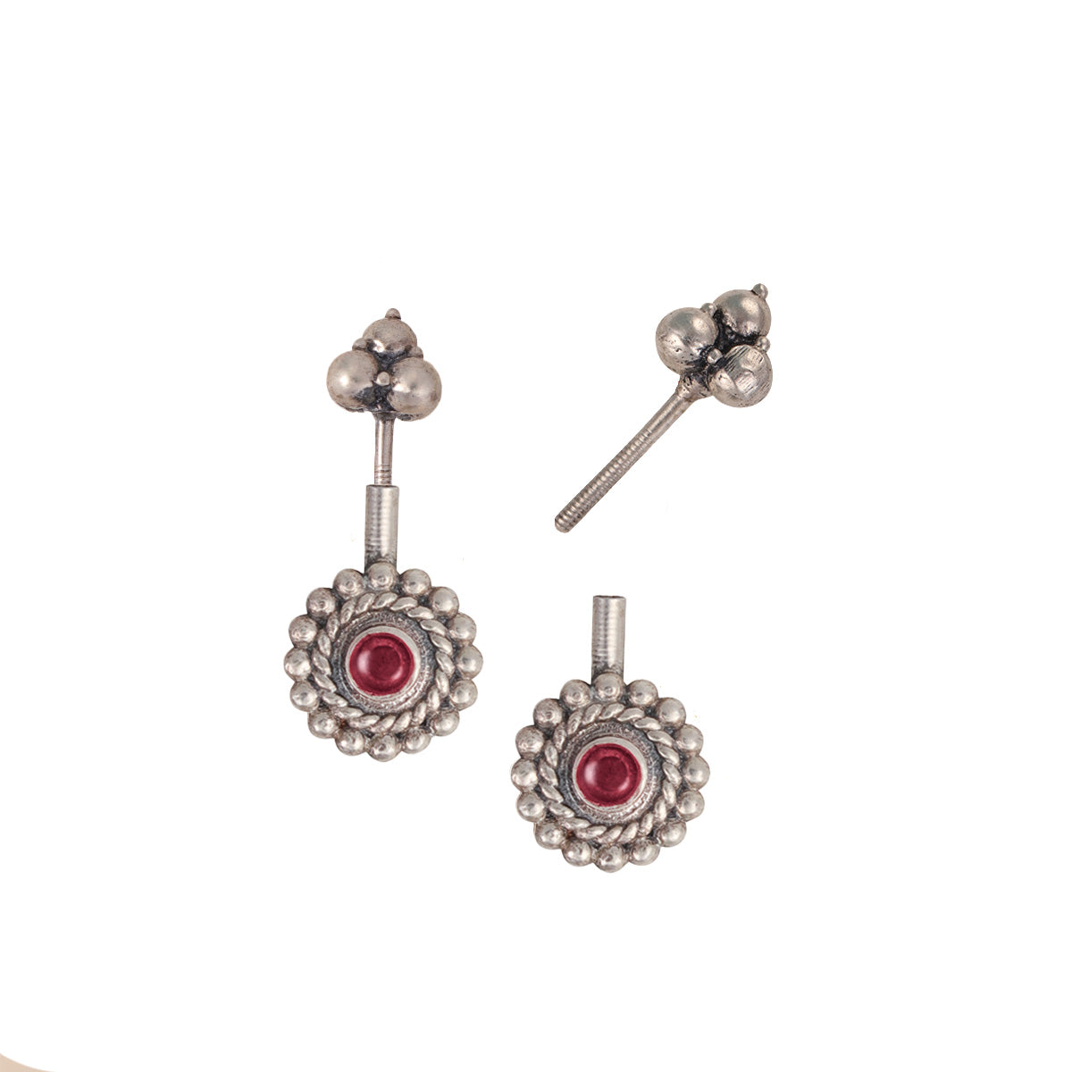 roma silver bugadi pierced by moha