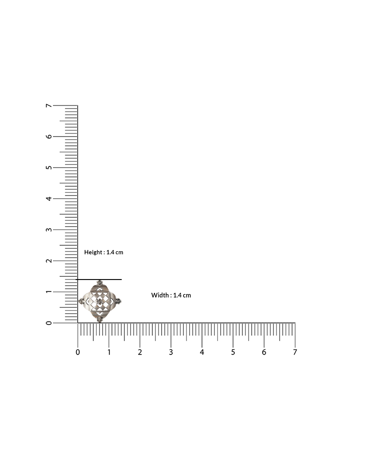 Chak Silver Pendant by Moha (Only Pendant)