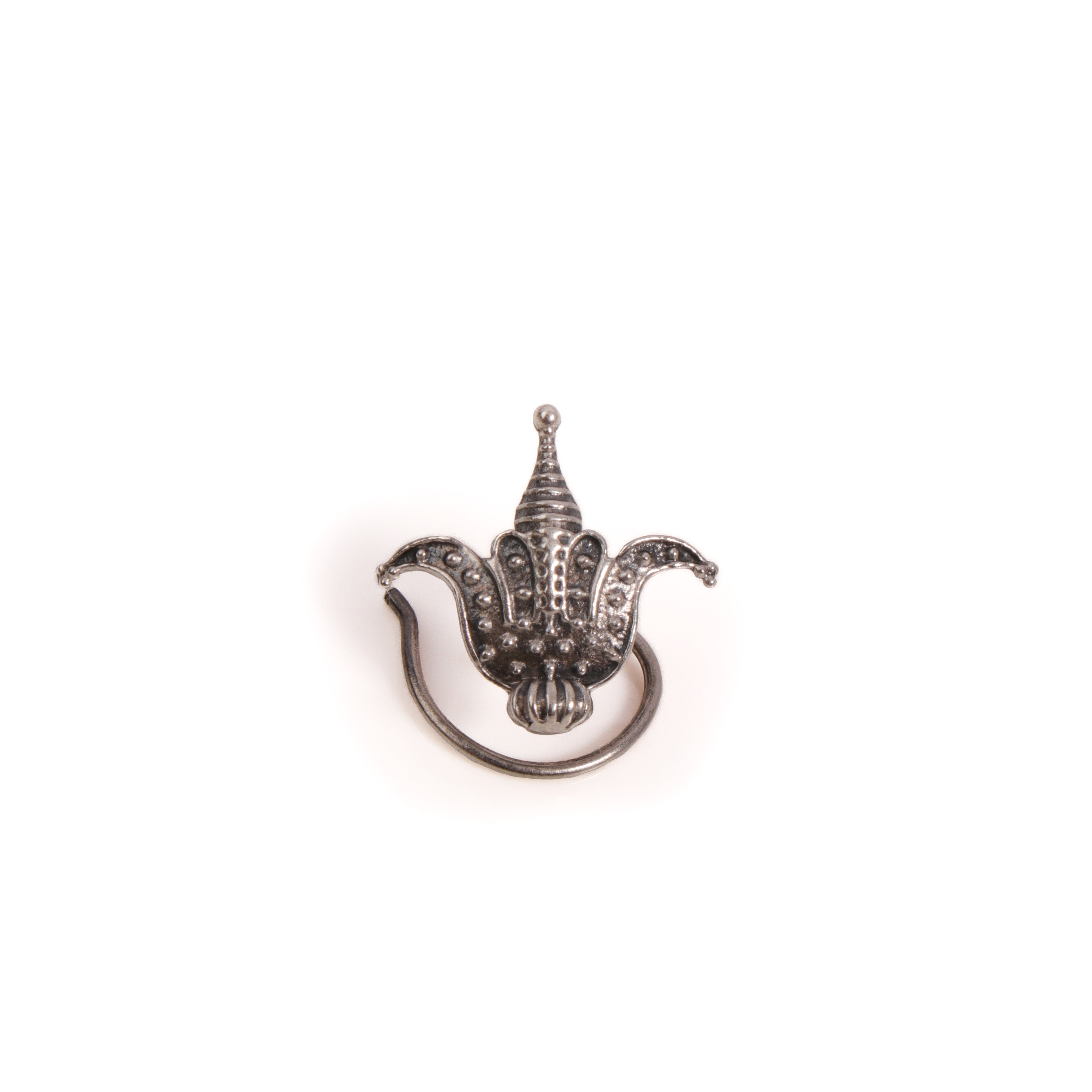 tupil nose pin pierced by moha