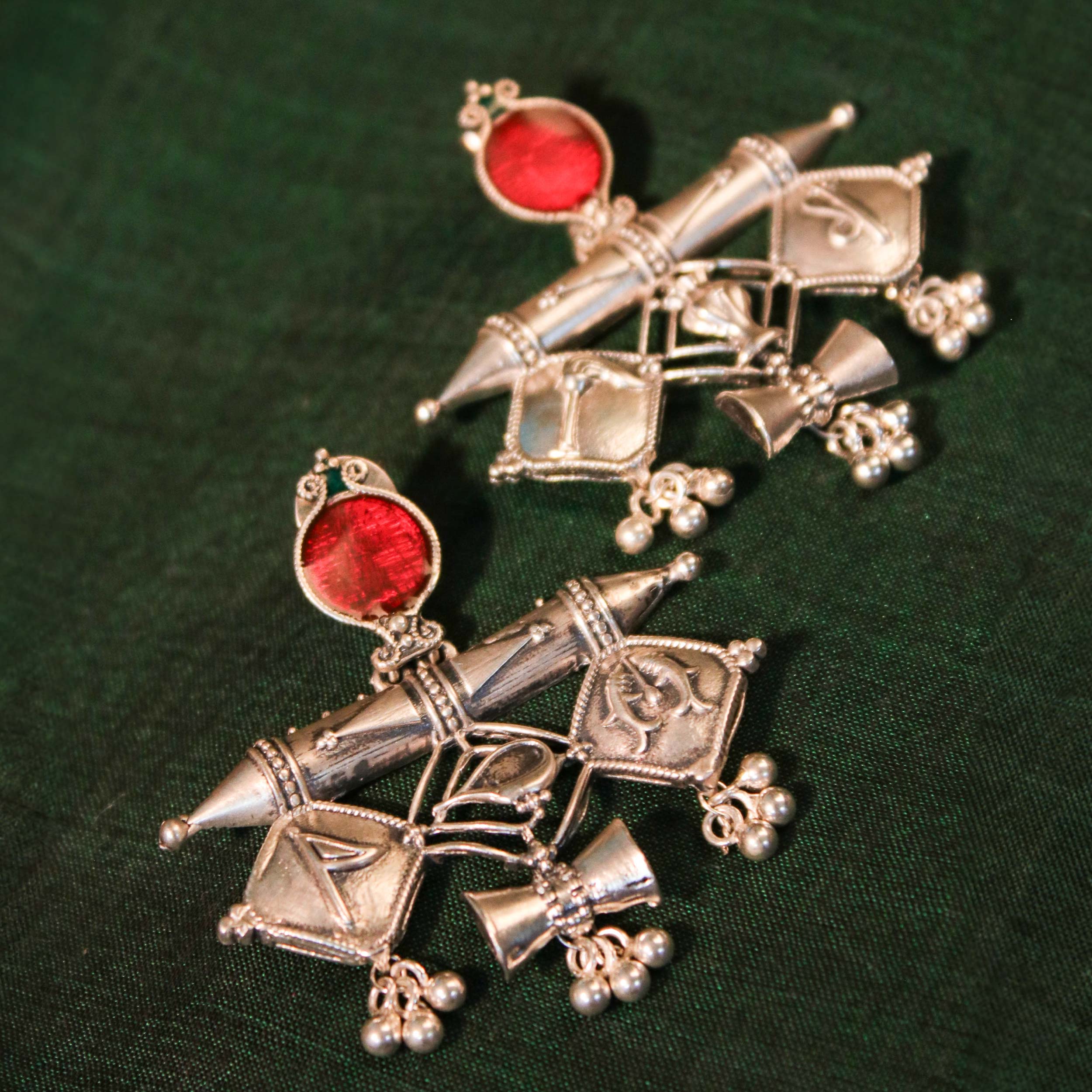 yogini silver earring by moha