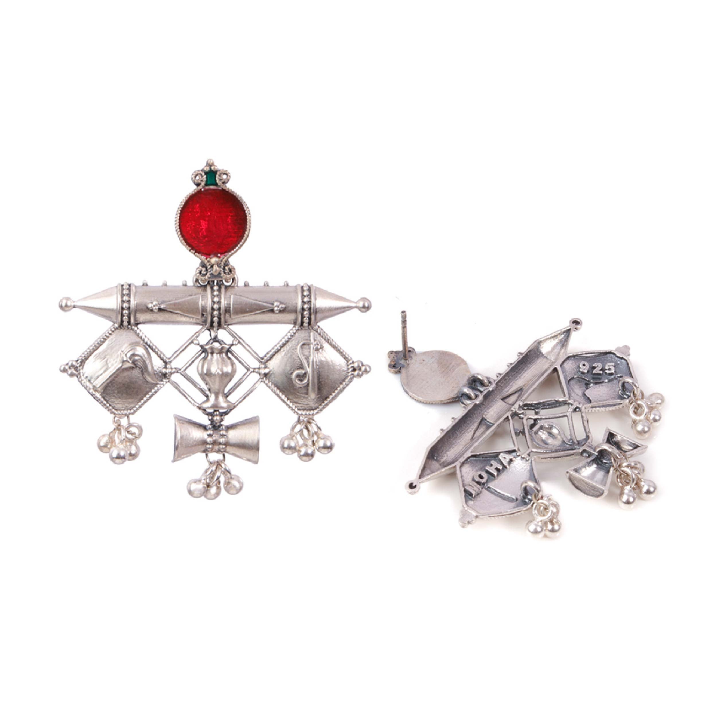 yogini silver earring by moha
