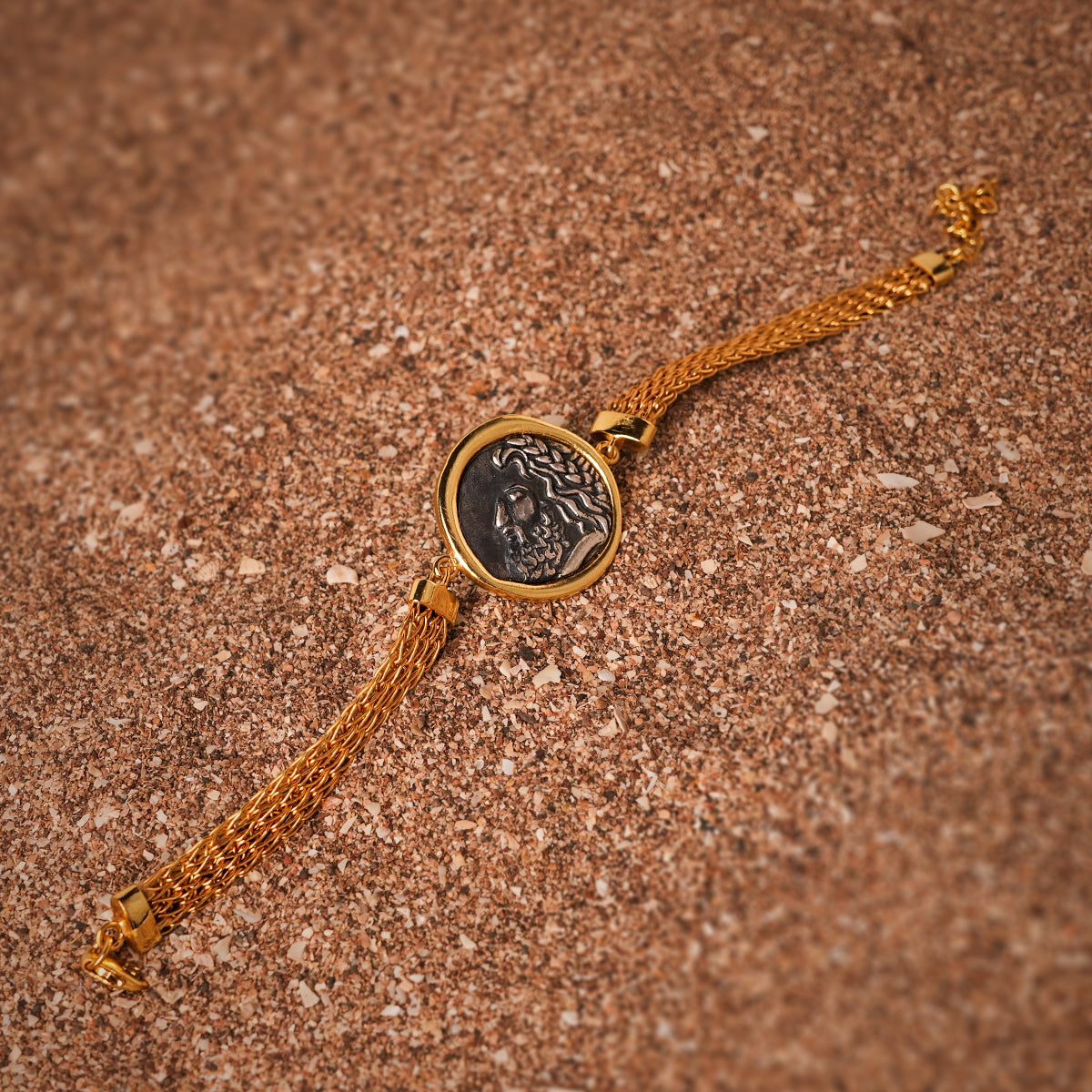 zeus silver bracelet by moha