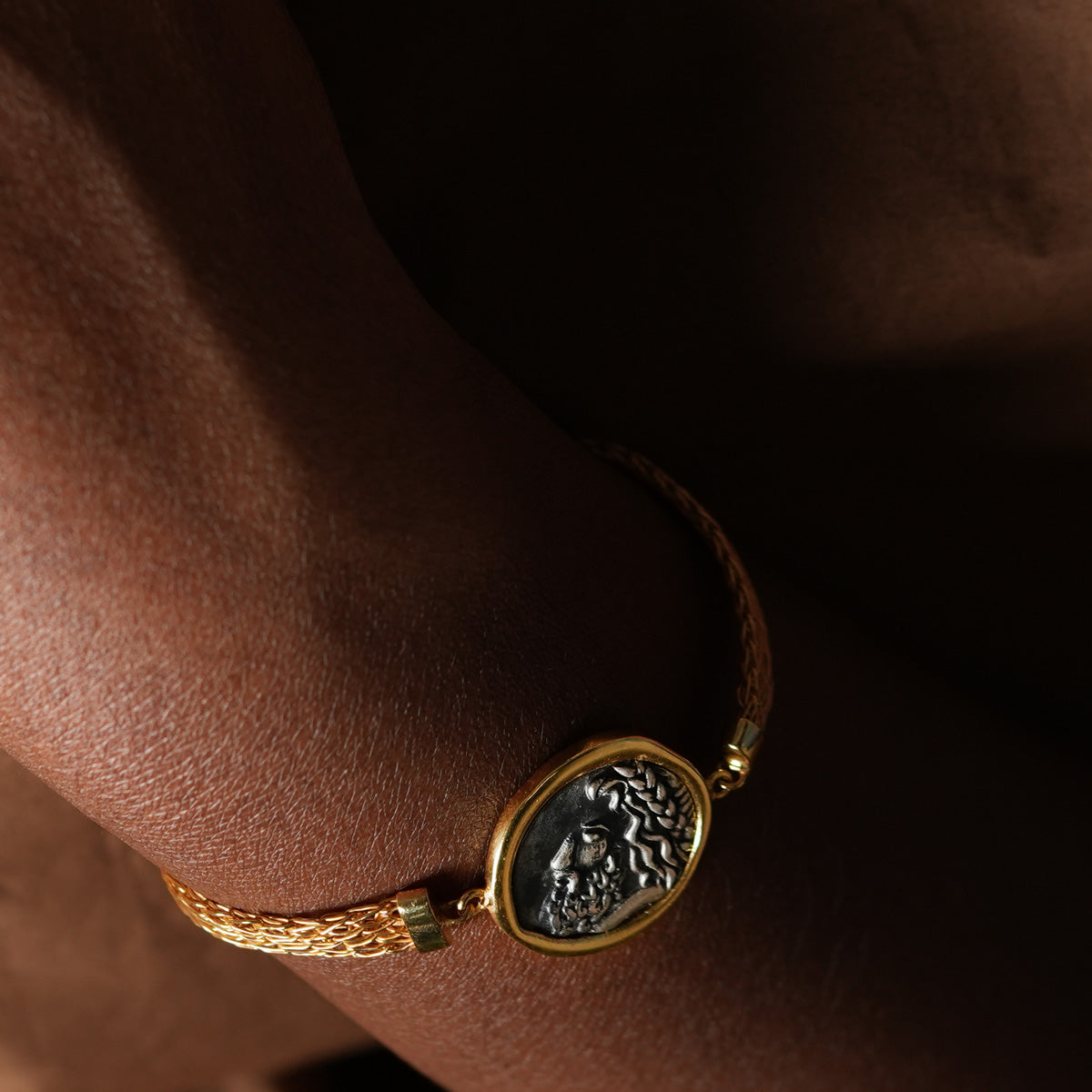 zeus silver bracelet by moha