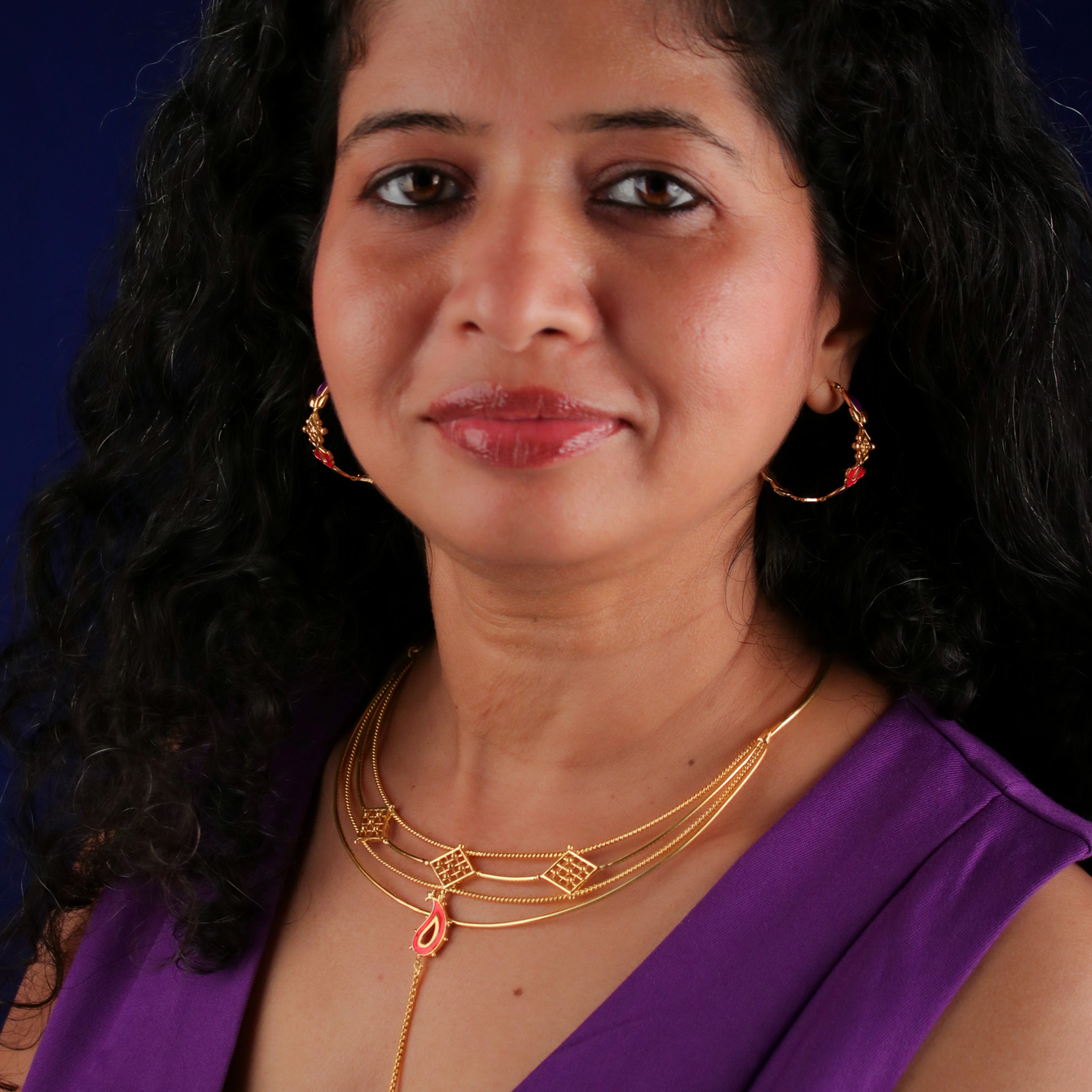 buti hoop silver earrings by moha