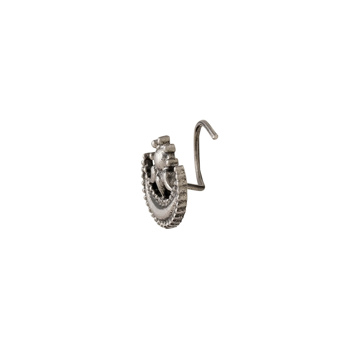 chand silver nosepin piercing by moha