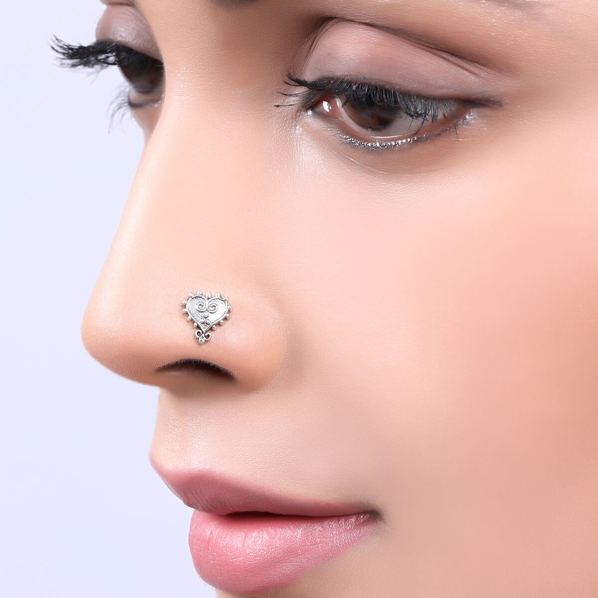 ela silver nosepin piercing by moha