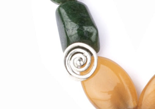 Ghat Pallava Silver Necklace