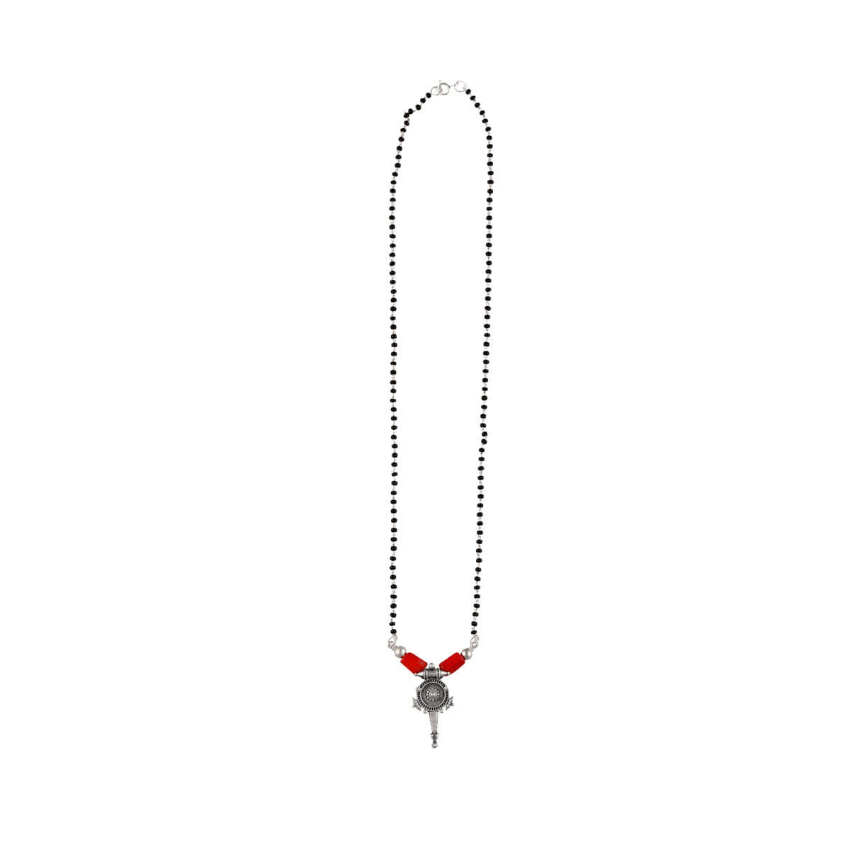 hingora silver mangalsutra by moha