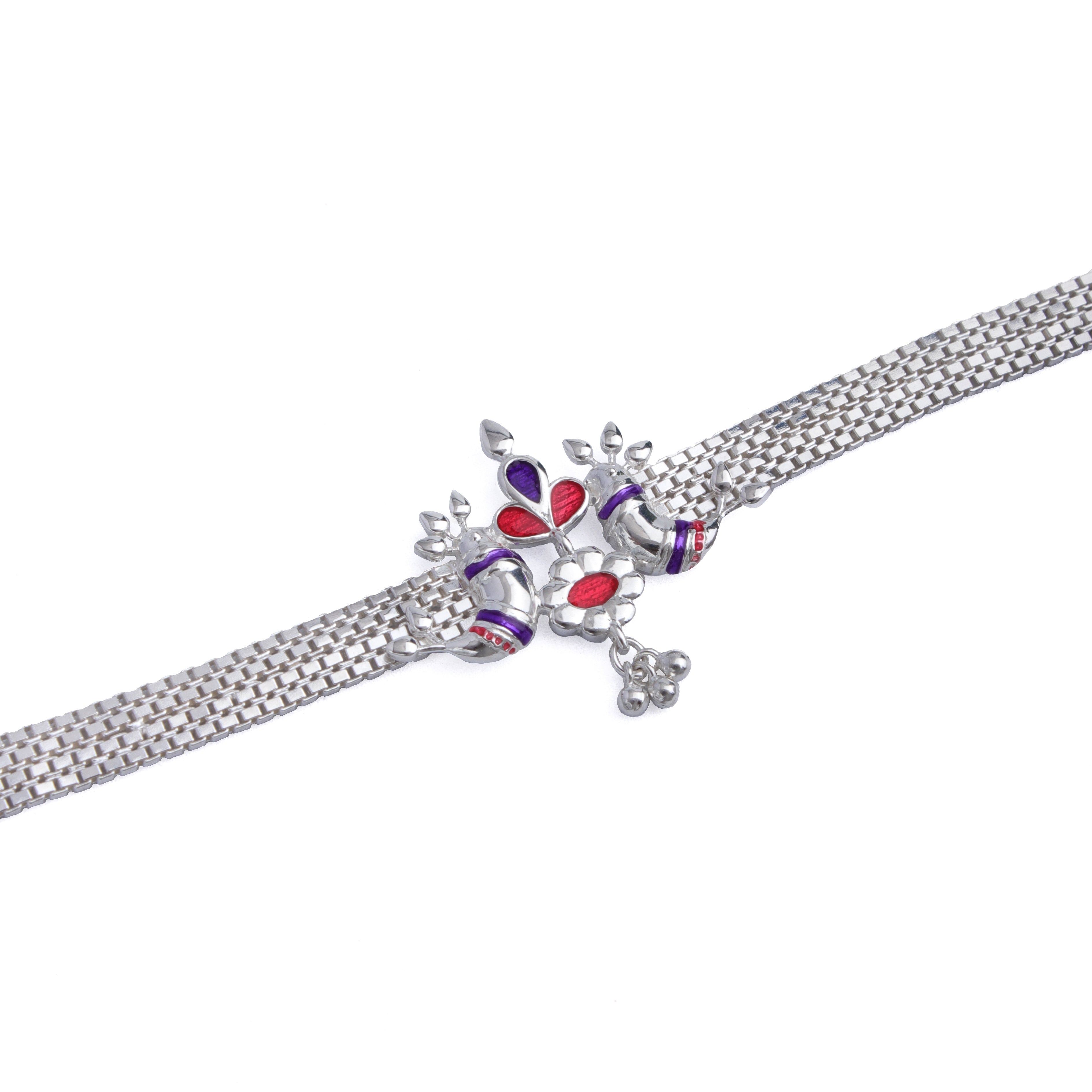 pakhi silver choker necklace by moha