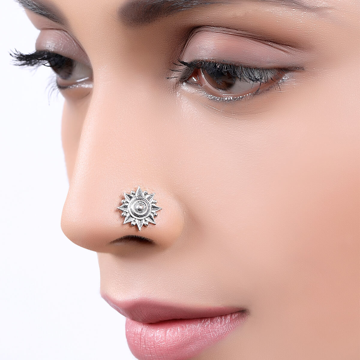 kiran silver nosepin piercing by moha