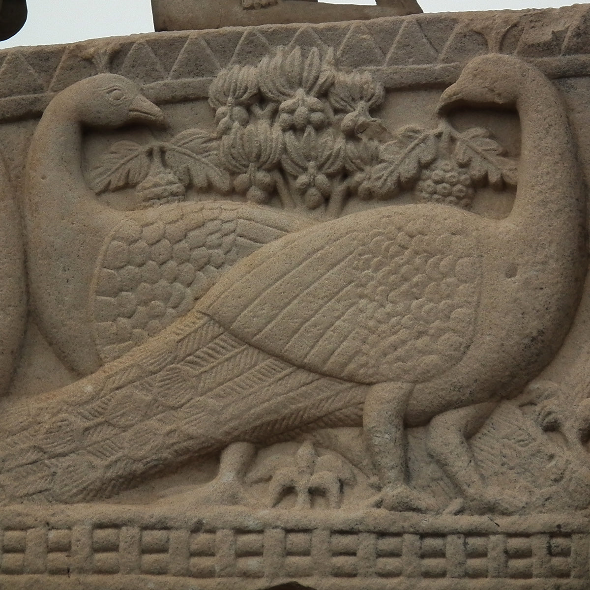 mayura chakra silver pendant necklace