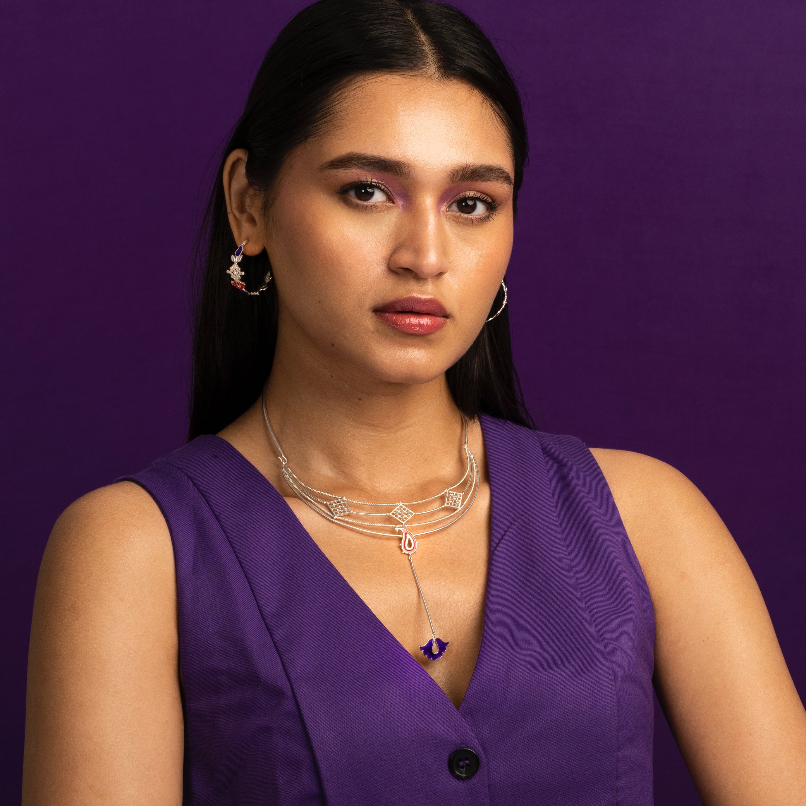 paisley silver hasli by moha