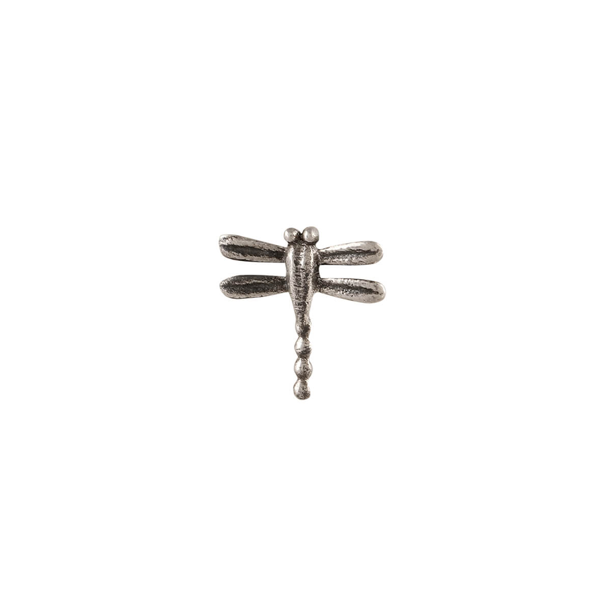queenfly silver nosepin piercing by moha