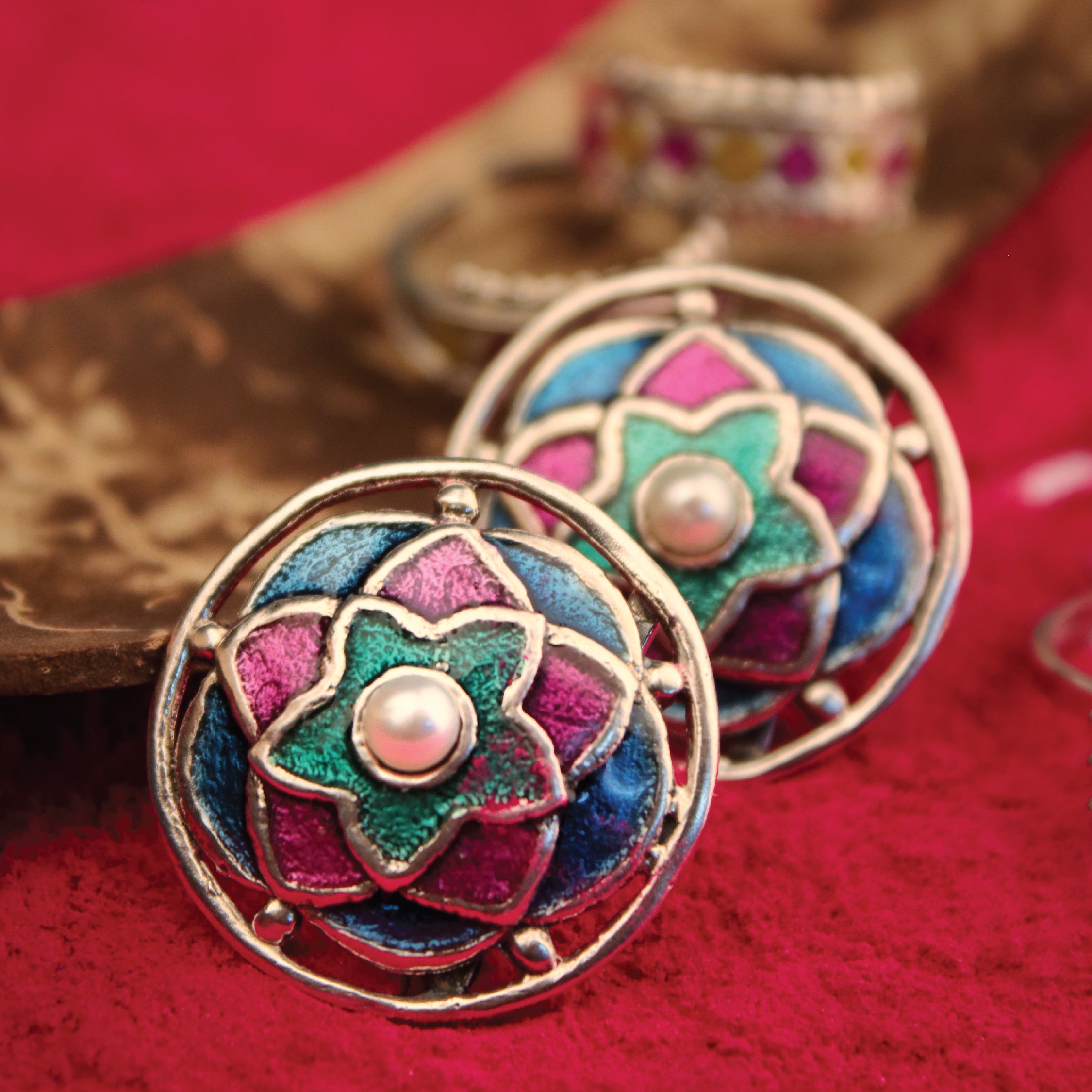 rangeen earrings