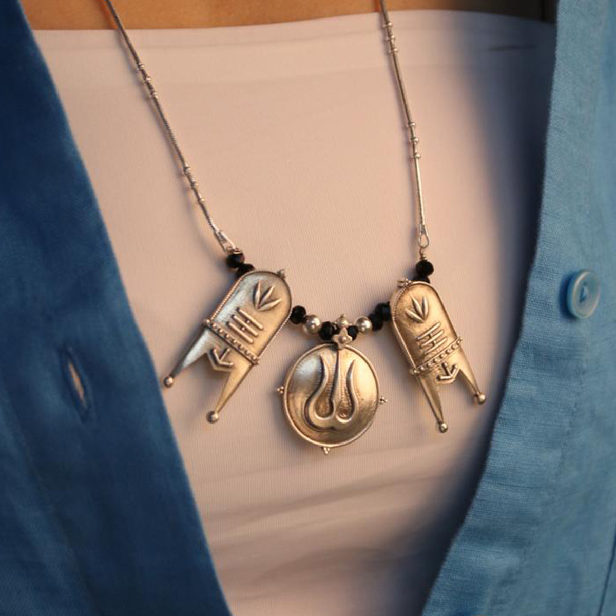 buy sadashiv taali silver chain online by moha