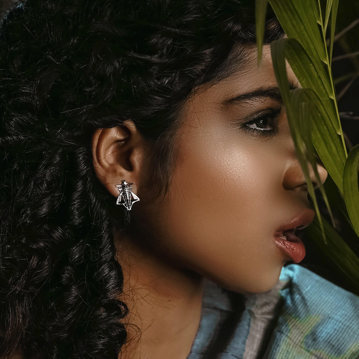 sharaba silver earrings small