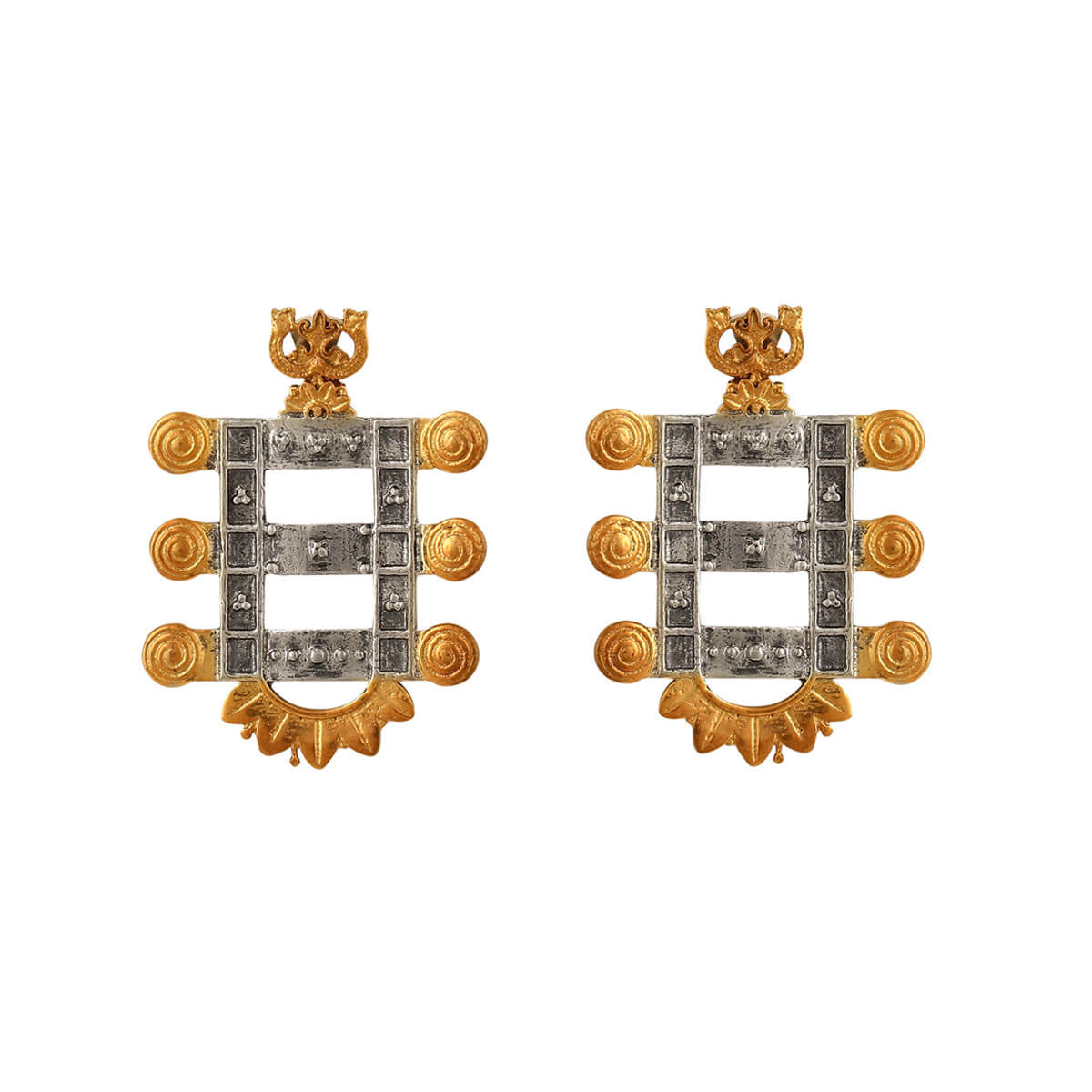 Phalak Silver Earrings