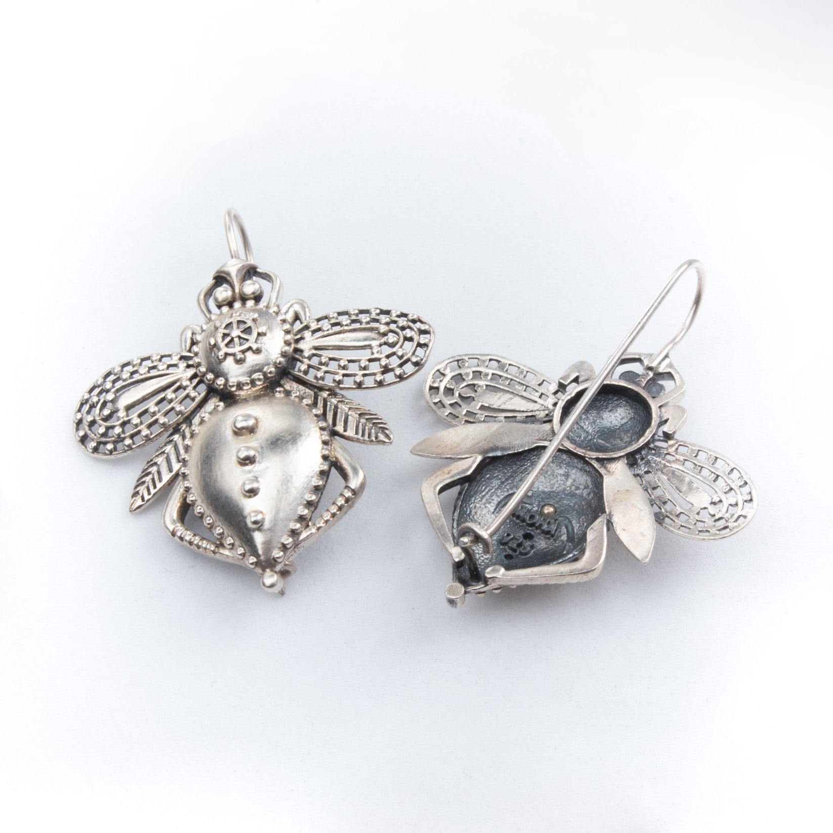 bhawara silver earrings by moha