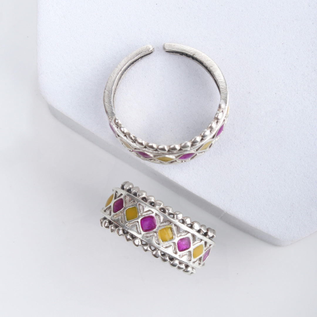 chuski silver toe ring by moha