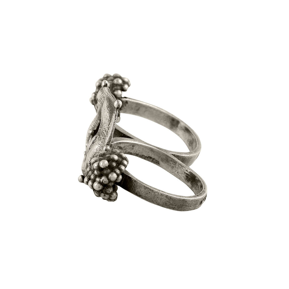 cosmos balance silver finger ring by moha