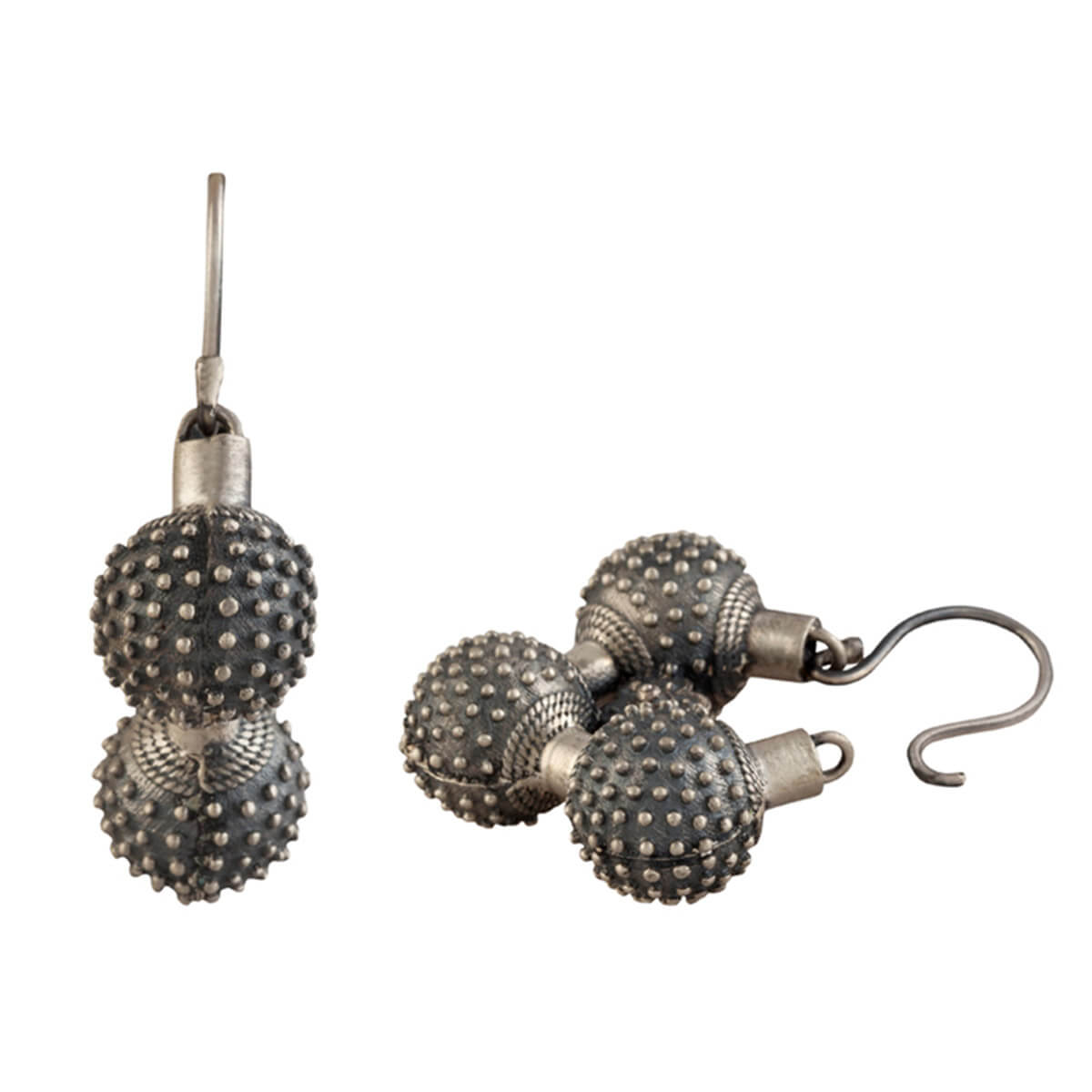 gokhru silver earrings by moha