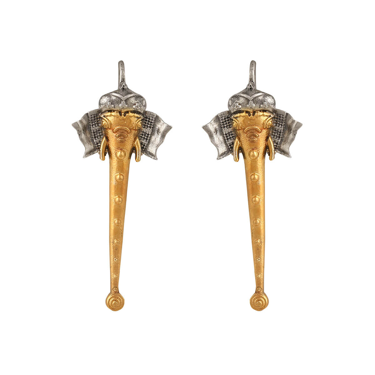 hastin silver earrings by moha